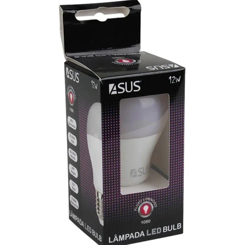 Lâmpada Bivolt Led Branco Frio 12w 6500k Bulbo Soquete E27 - 5