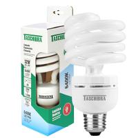 Lâmpada Compacta Eletrônica Taschibra Espiral 32w E27 6400k 110v - 1