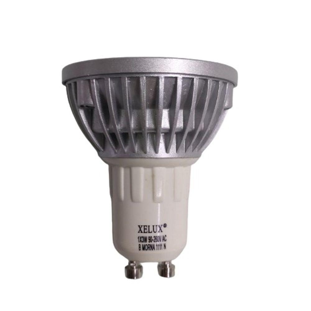 Lâmpada De Led Dicróica Mr16 Gu10 3w Bivolt - 1