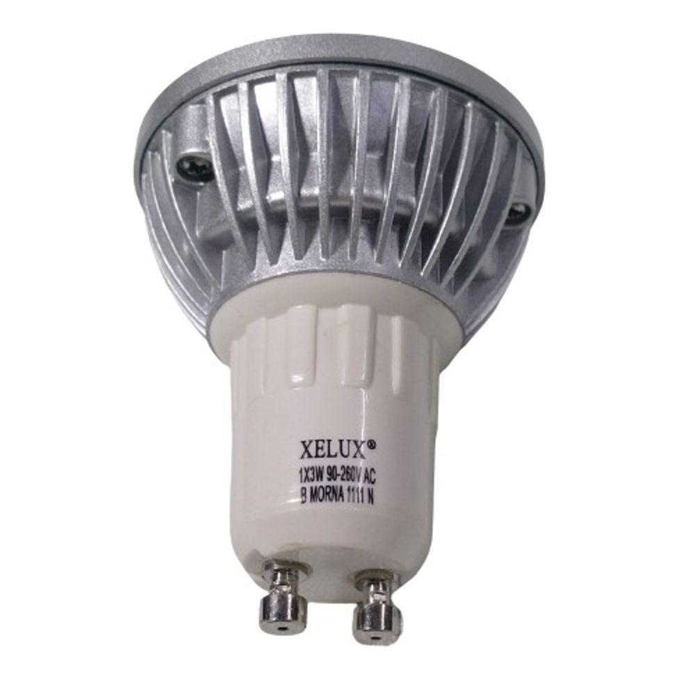 Lâmpada De Led Dicróica Mr16 Gu10 3w Bivolt - 3