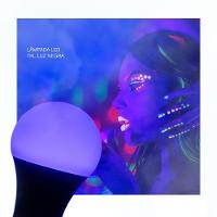 Lâmpada Led Luz Negra Bulbo 7w E27 Bivolt Taschibra - 2