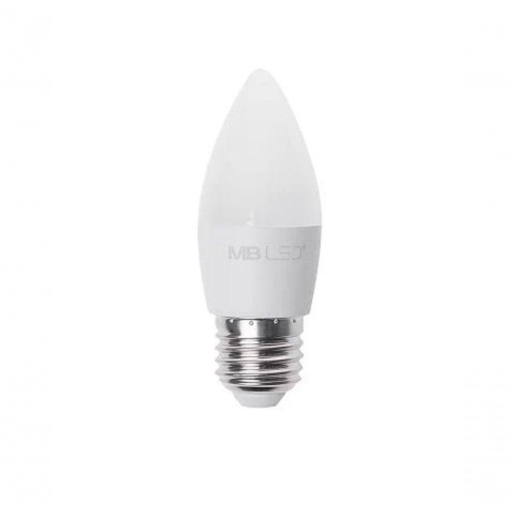 Lâmpada Led Vela 4w C35 E27 Bivolt 6000k - 1