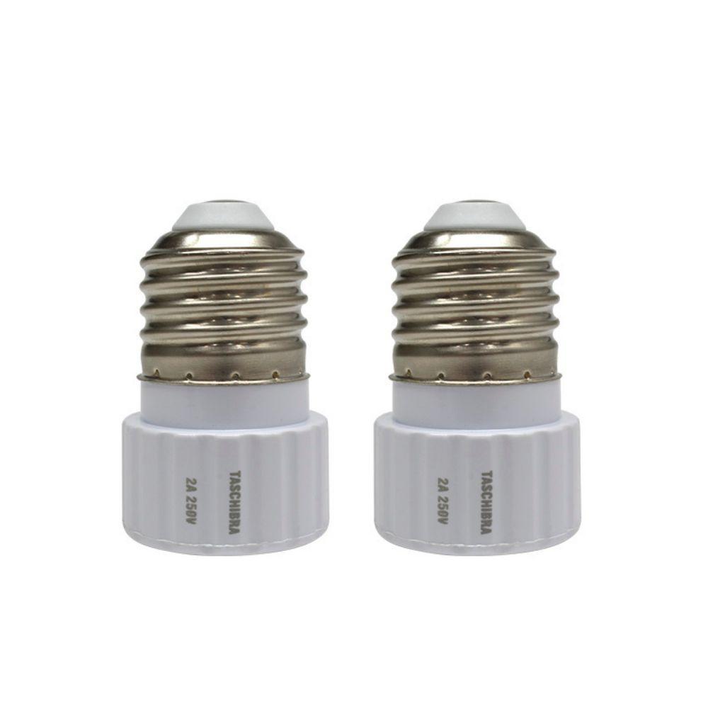 Soquete Adaptador Taschibra De Lâmpada E27 Para Gu10 Kit 2 Peças - 1