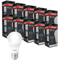 Kit 10 Lâmpadas Led Pêra 15W Bivolt Branco 6500K Branco 6500K - 1