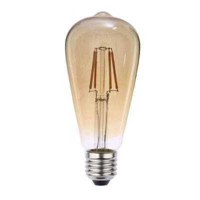 Lâmpada Filamento Led St64 4w - 440lm 2.200k - Blumenau Iluminação