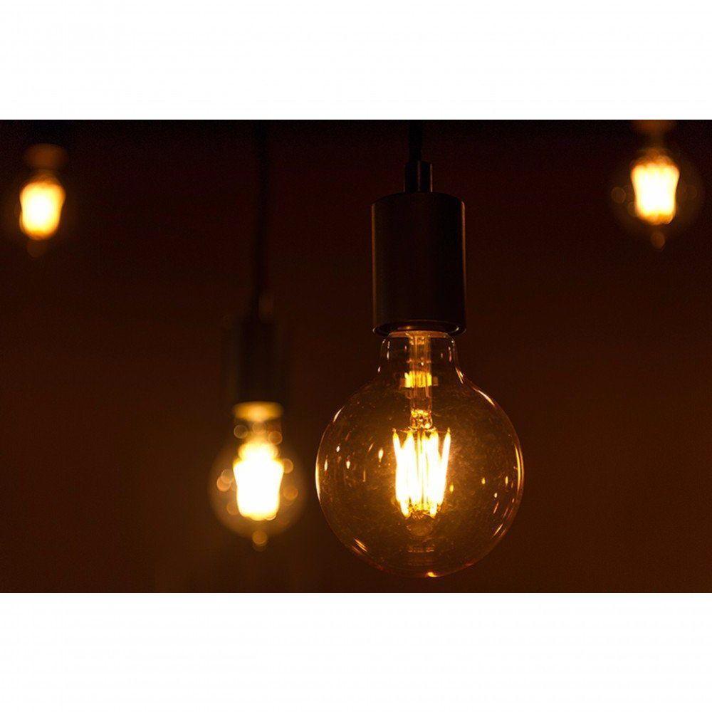 Lâmpada Led Filamento Retrô Globo G95 4W Amarelo 2200K - 2
