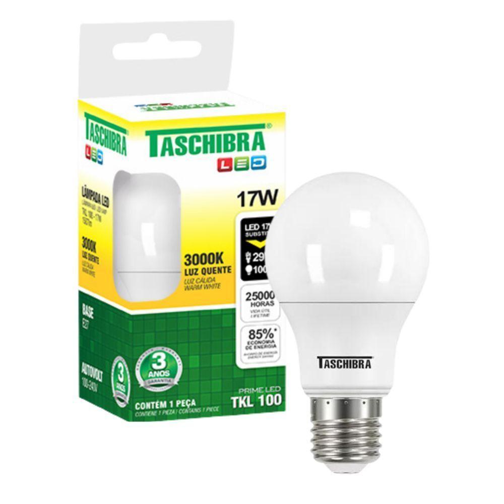 Lâmpada Led Taschibra Tkl 100 / 17w E27 3000k - 1