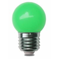 Lâmpada G45 Led 1w 220v E27 Verde - 2