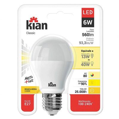 Lampada Led Kian Bivolt 6W