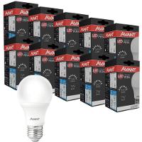 Kit 10 Lâmpadas Led Pêra 7W Bivolt Branco 6500K Branco 6500K