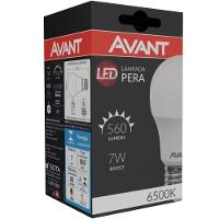 Kit 10 Lâmpadas Led Pêra 7W Bivolt Branco 6500K Branco 6500K - 16