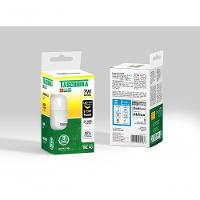 Lâmpada Led Bulbo Tkl 7w Taschibra E27 Bivolt 3000k Luz Quente