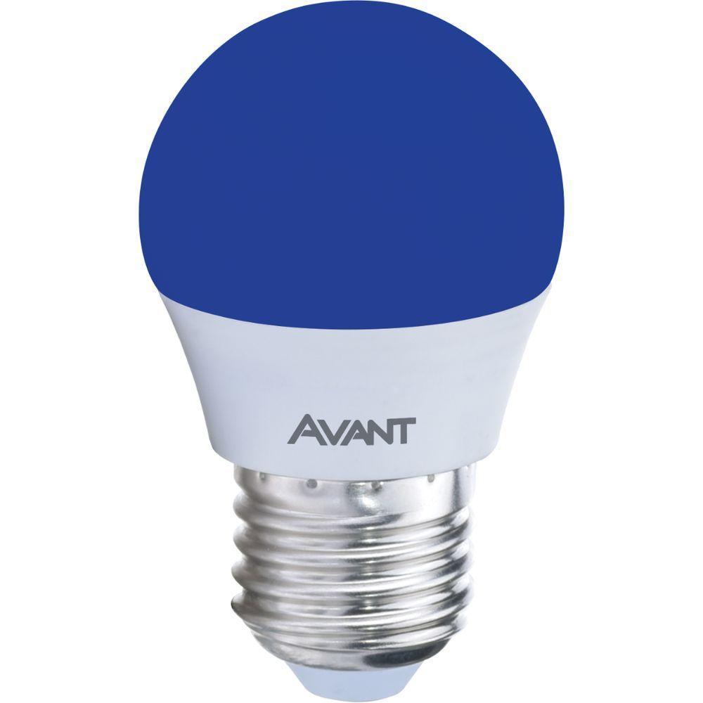 Lâmpada Led Bolinha 4w Azul Azul - 5