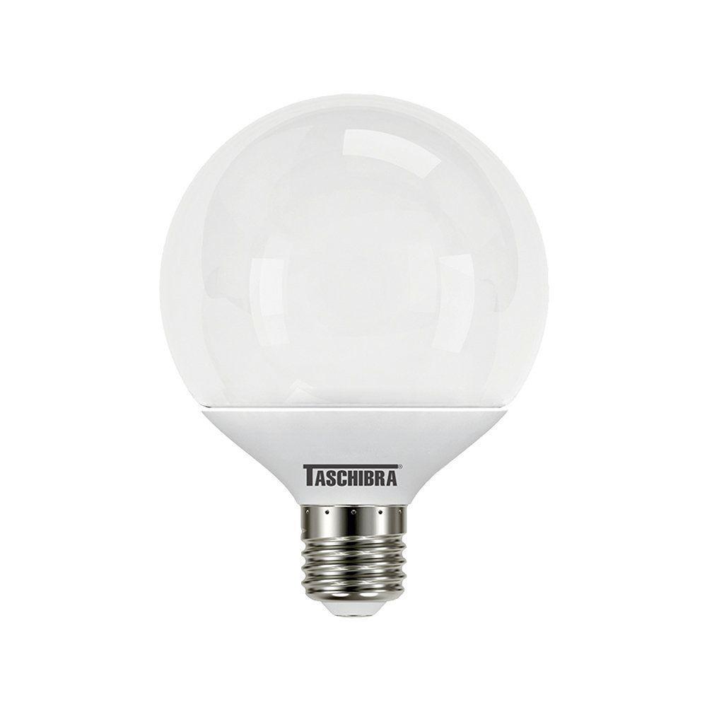 Lâmpada Led Globo 9,5w Taschibra E27 Bivolt 3000k Luz Quente - 1