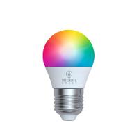 Lâmpada Led Smart Wi-fi Inteligente Bolinha 6w E27 Rgb Taschibra - 1