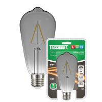 Lâmpada Led Filamento St64 Taschibra E27 Fumê Bivolt - 3