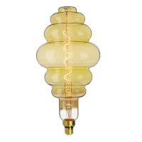 Lâmpada Led Taschibra Filamento Giant Colméia E27 Bivolt 2200k Amarelo âmbar - 1