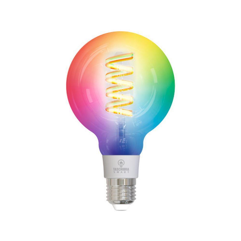 Lâmpada Led Smart Wi-fi Inteligente G95 Filamento 6w E27 Rgb Taschibra - 4