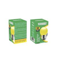 Lâmpada Incandescente Taschibra Bolinha 15w 220v Amarela - 1