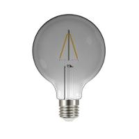 Lâmpada Led Filamento G95 Taschibra E27 Fumê Bivolt - 1