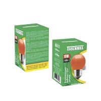 Lâmpada Incandescente Taschibra Bolinha 15w 110v Laranja - 1