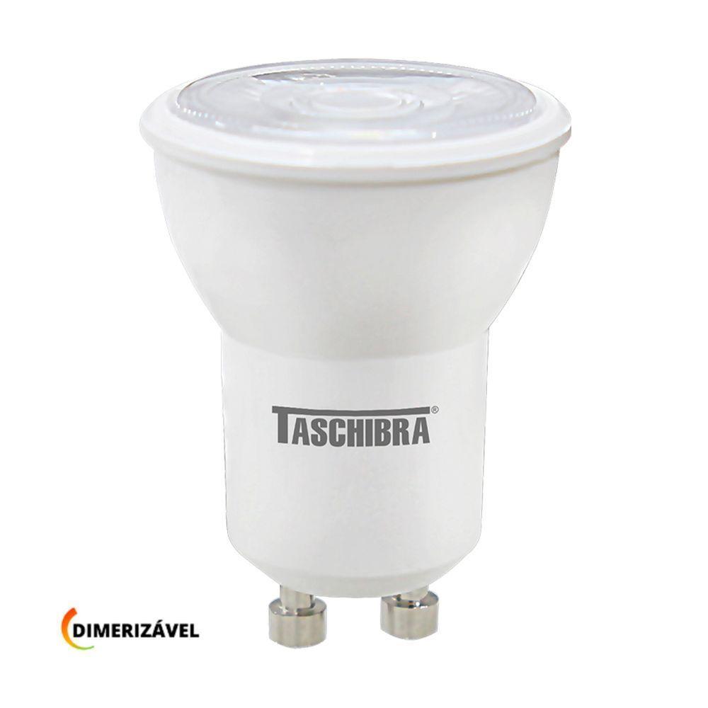 Lâmpada Led Mini Dicroica Mr11 Tdl 3,5w Dimerizável Taschibra 4000k Luz Neutra - 1