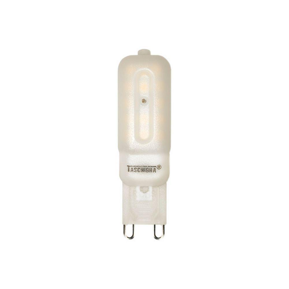 Lâmpada Led Taschibra G9 Drops 2,5w Leitosa 2700k Luz Quente 220v - 1