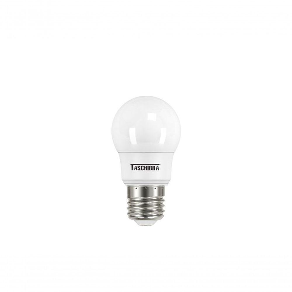 Lâmpada Led Bolinha Tkl 4,9w Taschibra E27 Bivolt 3000k Luz Quente - 1