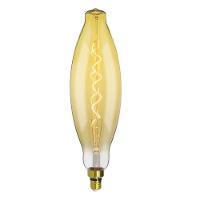 Lâmpada Led Taschibra Filamento Giant Elipse E27 Bivolt 2200k Amarelo âmbar - 1