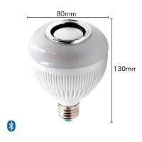 Lâmpada Bluetooth Com Led Rgb Música 12W + Controle Remoto - 2