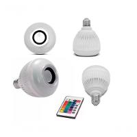 Lâmpada Caixa De Som Bluetooth Rgb Recarregável Musical - 2