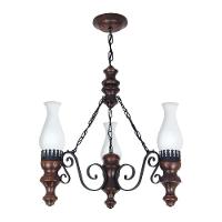 Lustre Rústico Envelhecido3 Lâmpadas 803E - 1