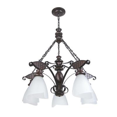 Lustre Rústico Envelhecido 5 Lâmpadas 505E