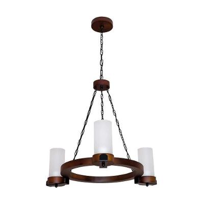 Lustre Country Envelhecido 3 Lâmpadas 1103E