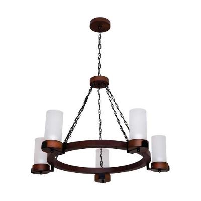 Lustre Country Envelhecido 5 Lâmpadas 1105E