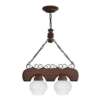 Lustre Canga Envelhecido 2 Lâmpadas 402E