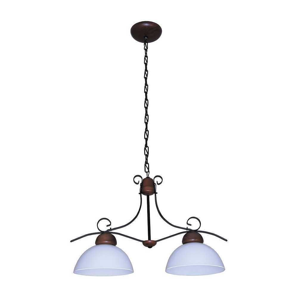 Lustre Requint Envelhecido 2 Lâmpadas 8904E - 1