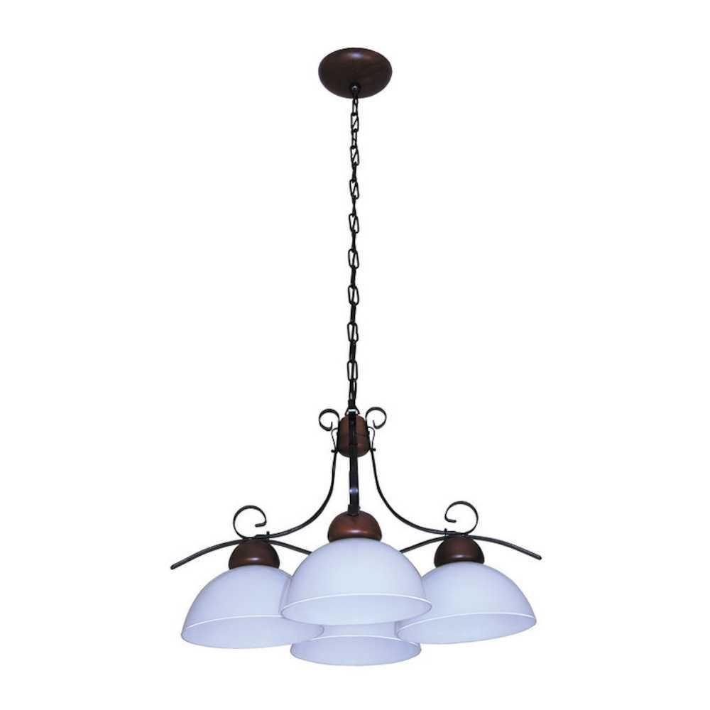 Lustre Requint Envelhecido 4 Lâmpadas 8906E - 1