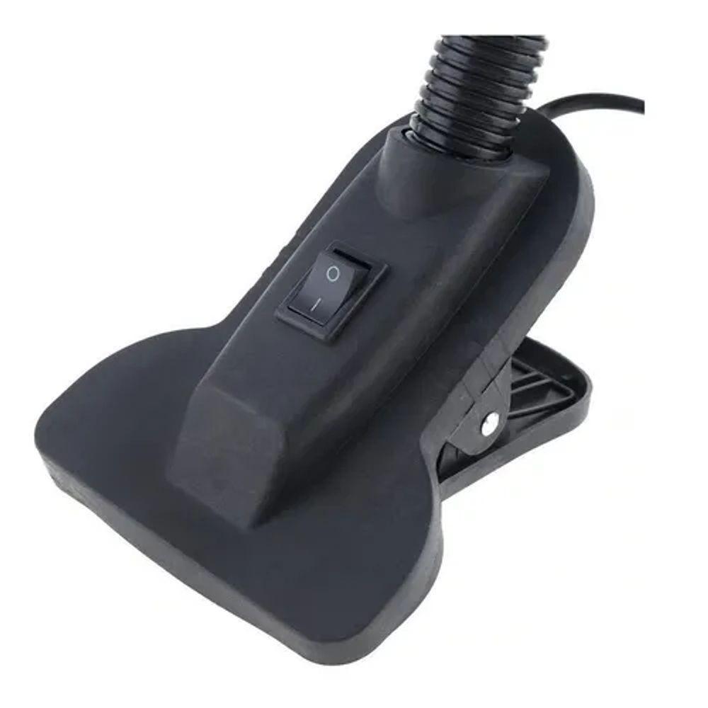 Luminária Abajur Mesa Com Garra - 4