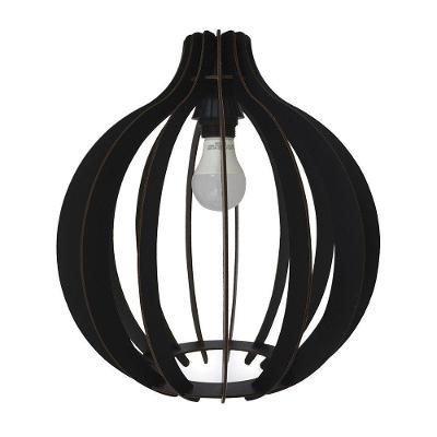 Lustre Pêndulo de Teto Luminária Pendente Preto