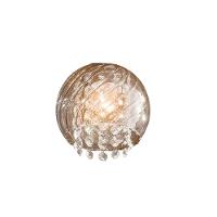 Lustre Pendente Cristal Diana Elisabeth âmbar E27 Bivolt Taschibra - 3