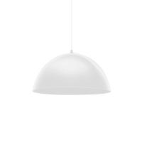Lustre Pendente Taschibra Td 821f Médio E27 Bivolt Branco Fosco - 1