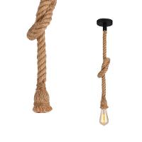 Lustre Pendente Taschibra Corda Rope E27 Bivolt - 1