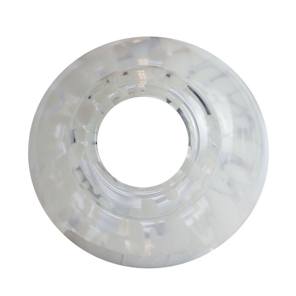 Vidro De Reposição Taschibra Pendente Lustre Verona Transparente Leitoso - 2