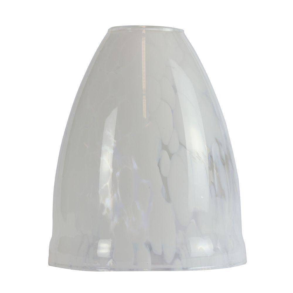 Vidro De Reposição Taschibra Pendente Lustre Vicenza Transparente Leitoso - 1
