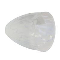 Vidro De Reposição Taschibra Pendente Lustre Vicenza Transparente Leitoso