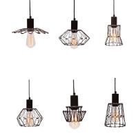 Lustre Pendente Taschibra Forms M 170 Preto E27 Bivolt - 7
