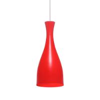 Lustre Pendente Taschibra Td 1003 E27 Bivolt Vermelho Fosco - 1