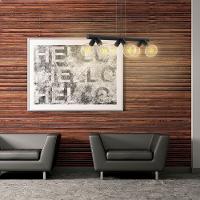 Lustre Pendente Taschibra Ficus Preto Para 6 Lâmpadas E27 Bivolt - 2