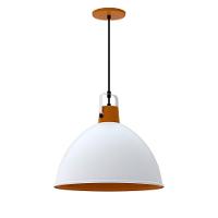 Lustre Pendente Taschibra Factory Cúpula G E27 Bivolt Branco Fosco - 1